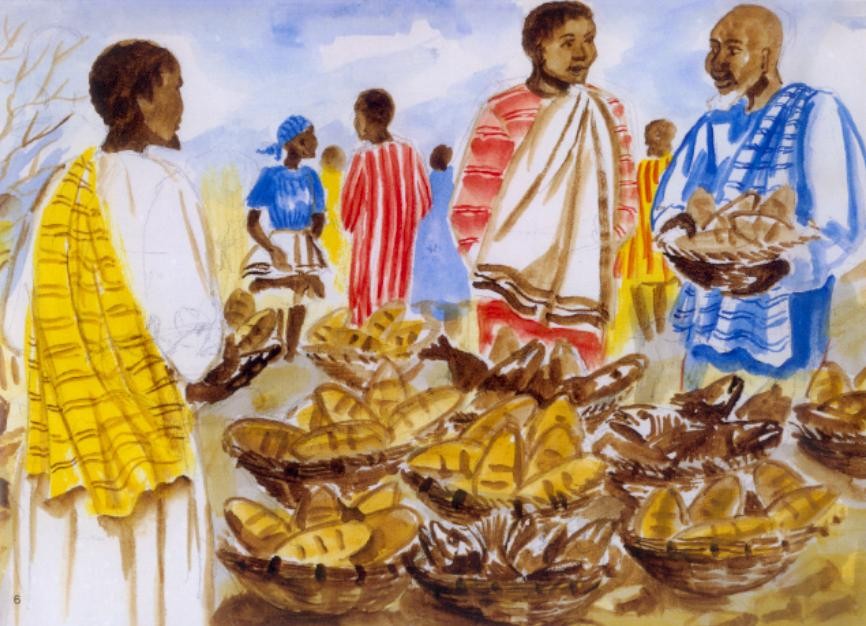 Office (Parent/Pupils) Feeding the 5000